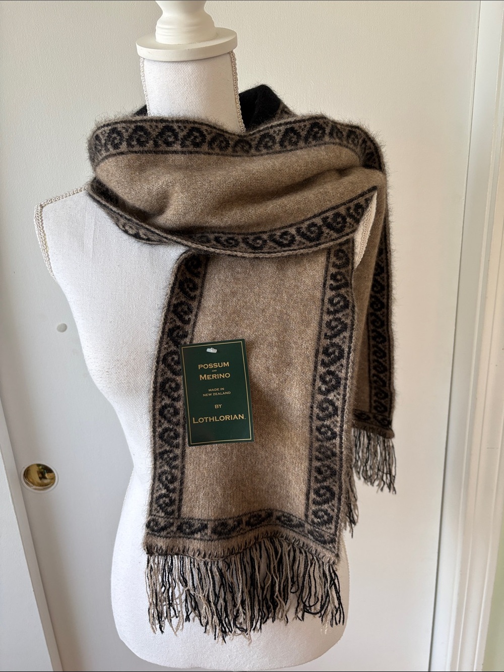 Lothlorian New Zealand Possum and Merino Scarf